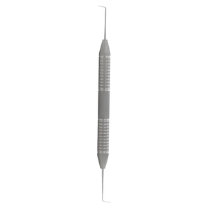 Sonde diagnostique dentaire n° 3 en acier inoxydable à double extrémité pour examen buccal - Product Image 2
