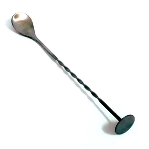 Stainless Steel Cocktail Stirrer Spoon Silver/Copper/Brass/Black Matte Color 4 Pieces <b>Twisted</b> Handle <b>Bar</b> Spoon - Product Image 6