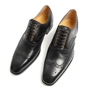 Zapatos Escoceses de Invierno Ecológicos, Diseño Plano, Plantilla Ligera de Goma, Cuero Impermeable, Estilo Brogue, para Exteriores - Product Image 5