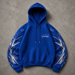 เสื้อฮู้ดดี้แบบสวมหัวทรงหลวมสำหรับผู้ชาย สไตล์ดรอปโชว์เดอร์ สำหรับแบรนด์สตรีทแวร์อเมริกัน ผู้ผลิตเสื้อผ้าแบรนด์ส่วนตัว - Product Image 5