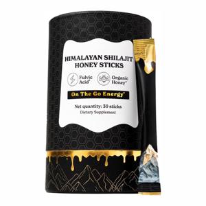 Palitos de Miel de Shilajit del Himalaya Puro OEM con Miel Orgánica, Ácido Fúlvico y Más de 85 Minerales Traza para Apoyar la Energía y la Inmunidad - Product Image 1
