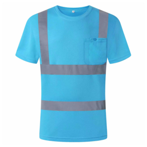 T-shirt de travail de sécurité professionnel ignifuge, respirant, antistatique, réfléchissant, haute visibilité, grande taille pour hommes - Product Image 1