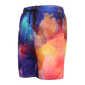 Pantalones Cortos Deportivos Sublimados para Hombre, Estampados, Casuales, de Tiro Medio, Transpirables, Ecológicos, de Lona, para Entrenamiento Deportivo y Uso Diario - Product Image 2