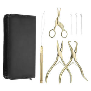 Kit d'outils professionnels pour extensions de cheveux avec une tenue forte, qualité salon premium, kit d'installation et de retrait d'extensions de cheveux durable - Product Image 2
