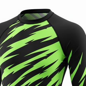 เสื้อรัดรูปแขนยาวแบบยูนิเซ็กซ์ ผ้าอีโคพรีเมียม สำหรับฝึกซ้อมกีฬา BJJ MMA ยิวยิตสู กราปลิง - Product Image 4