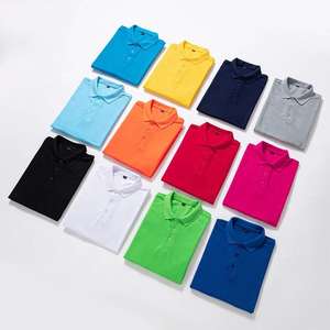 Camiseta Polo Unisex al por Mayor OEM, 100% Algodón, Camiseta Polo de Verano de Alta Calidad, Logotipo Bordado Personalizado, Camiseta Polo Lisa para Hombre - Product Image 6