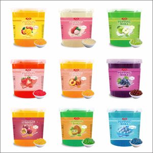 KEIFU 3,2 kg personalizado fresa estallando Boba surtido de bolas de gelatina de etiqueta privada té de burbujas ingredientes para embalaje de botellas - Product Image 1