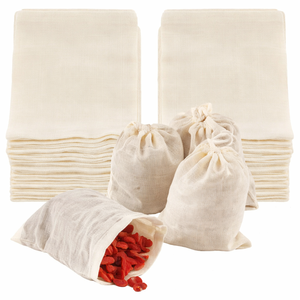 Bolsa de mensajero de malla de algodón respetuosa con el medio ambiente personalizada de gran oferta con deslizador de cremallera elegante bolsa de compras reutilizable al por mayor de India - Product Image 2