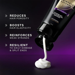 Acondicionador Anticaída 190ml con Queratina para un Cabello Más Fuerte, Reducción de Rotura y Tratamiento Nutritivo Suavizante - Product Image 3