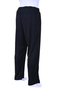 Wholesale <b>Men's</b> Black Straight Casual <b>Trouser</b> 100% Polyester High-Waisted Elastic Quick Dry Breathable Stretch <b>Pull</b>-<b>on</b> - Product Image 5