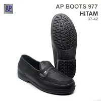 AP <b>Boots</b> AP 977 Black-PVC Safety Shoes Waterproof Protective <b>Boots</b> High Durability Flat Shoes - Product Image 2