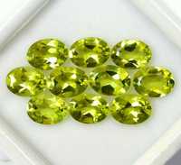 Pierre précieuse naturelle Peridot vert AAA+ de formes variées 4mm-10mm, certifiée par un tiers, effet de jeu de couleurs, sans traitements, FF Jewellers pour