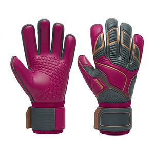 Gants de gardien de but de haute qualité conçus pour un confort maximal, forte rétention du ballon, structure respirante, ajustables - Product Image 2