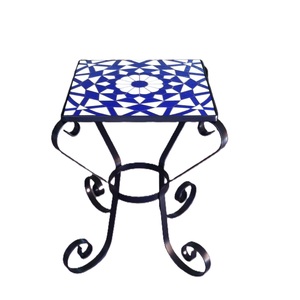 High Trending Antique <b>Side</b> <b>Table</b> Enamel Geometric Central Coffee <b>Table</b> Home Decor <b>Side</b> <b>Drawer</b> Furniture Customized Size - Product Image 1
