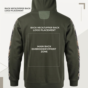 Sweat à capuche noir pour homme avec manches imprimées tigre doré, coupe classique, décontracté, pour l'automne, 100 % polyester tricoté, impression par sublimation - Product Image 4