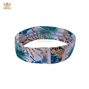 ชุดยางยืดออกกำลังกายสำหรับบริหารสะโพกผู้หญิง แบบวงกลม กว้าง กันลื่น สำหรับออกกำลังกายกล้ามเนื้อก้น ทำจากโพลีเอสเตอร์คุณภาพสูง - Product Image 5