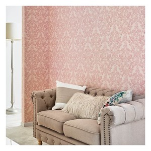 El gran diseño clásico dibujado en la base textil shantung es un papel tapiz hecho en Japón que crea un ambiente lujoso. - Product Image 2