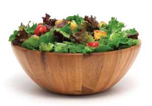 Mejor Cuenco Grande de Madera Redondo Hecho a Mano Ecológico para Boda, Vajilla, Cuenco para Servir Masa Pulida, Precio Bajo para el Hogar - Product Image 3