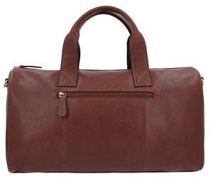 Brown Genuine Leather Durable Lightweight Water Resistant Duffle <b>Bag</b> Weekender Travel Gym Men Women Large <b>Overnight</b> Carry - Product Image 4