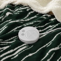 Couverture chauffante en flanelle 62x84 pouces, 10 réglages de chaleur, 110V, ETL/FCC, arrêt automatique pour lit domestique, OEM/ODM