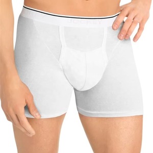 <b>Men</b> Breathable Polyester Sports Boxer Shorts Gym Fitness Underwear OEM Supplier Custom Wholesale <b>Trunks</b> - Product Image 5