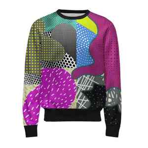Sweat-shirt en molleton sublimé uni pour l'automne, 100% coton, haute qualité, respirant, séchage rapide, écologique, pull pour homme - Product Image 1