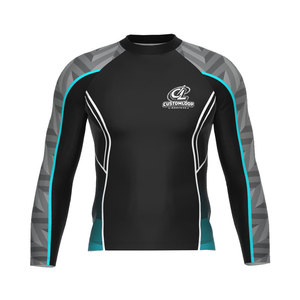 Professional Quick Dry <b>Men</b> Rash Guards Long Sleeve Breathable <b>Compression</b> <b>Shirt</b> For Training And Gym Wholesale Supply - Product Image 1