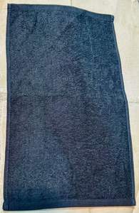 Serviette de Bain et Serviette de Visage en Microfibre 100% Coton de Haute Qualité, Prix de Gros, pour Gym, Voyage, Hôtel, Logo Personnalisé, Couleur Noire - Product Image 4