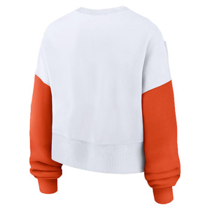 Sudadera Casual de Lona Bordada para Mujer, Ecológica, Transpirable, Resistente al Viento, Cuello Redondo, Manga Larga - Product Image 1