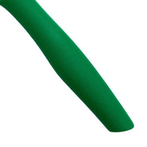 Couteaux à éplucher verts avec manche fin, lame argentée pointue et poignée conique lisse pour l'épluchage des fruits et la découpe des légumes - Product Image 6