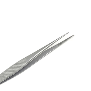 Pinces à micro-pointes de qualité supérieure en acier inoxydable de qualité chirurgicale, ultra-fines, de précision, pour micro-dissection, à dents - Product Image 2