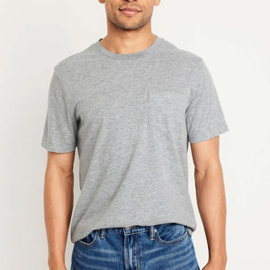 T-shirts OEM de haute qualité 100 % coton pour hommes et femmes, impression de logo personnalisé, hauts décontractés unis, impression numérique tendance - Product Image 4