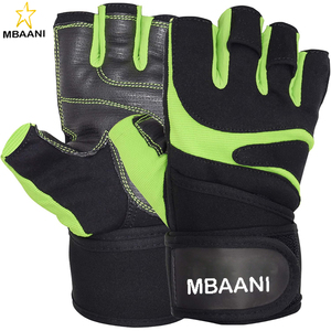 Gants de musculation pour hommes avec support de poignet, accessoires de gym pour la musculation et l'exercice en salle de sport pour la force athlétique - Product Image 1