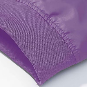Chaquetas Bomber Casuales para Hombre 100% Poliéster, Color Morado, Cierre de Cremallera, Mangas Largas, Cuello Alto, Chaquetas Bomber para Hombre - Product Image 4