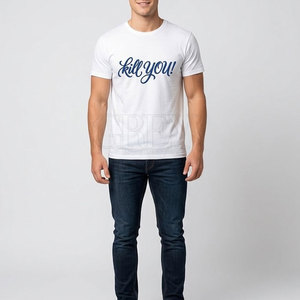 T-shirt brodé coupe décontractée, tissu doux et respirant, léger, parfait pour la collection de tenues quotidiennes - Product Image 5