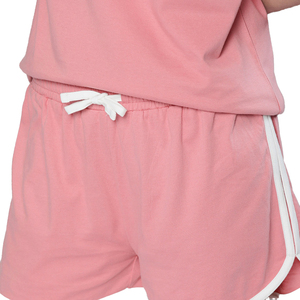 Shorts grande taille pour femmes, été 2026, taille haute, ceinture élastique, décontractés, extensibles, avec poches, vente en gros - Product Image 5