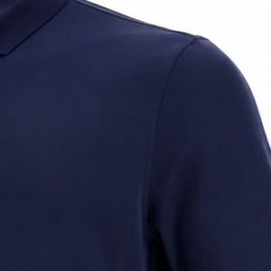 Navy Blue Rugby Jersey Long Sleeve Men's Team Shirt Sports Uniform Match Training Wear <b>Athletic</b> Performance Apparel Outdoor Game - Product Image 3