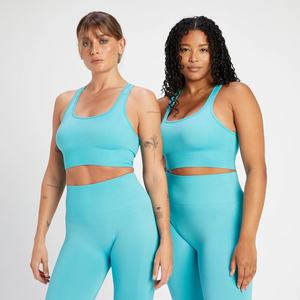 Vêtements de sport pour femmes-Soutien-gorge de yoga sans coutures 88% polyester 12% spandex pour le yoga, la gym et la course à pied - Product Image 4