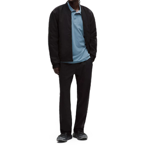 Polo de manga corta de jersey suave de marca privada para hombre, transpirable, elástico, cómodo, informal, con opción de logotipo personalizado. - Product Image 5