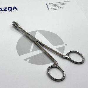 คีมจับฟองน้ำสแตนเลสเกรดมืออาชีพ พร้อมช่องขนาด 3 มม. ขนาด 6 นิ้ว สำหรับการผ่าตัดและจัดการแผล - Product Image 4