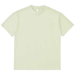 T-shirt pour homme en coton 100% tricoté, 260g, coupe ample, longueur standard, col rond, logo imprimé numérique sur le devant, manches courtes - Product Image 5