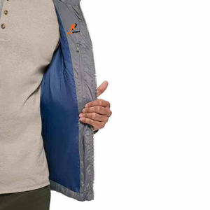 Chaqueta Acolchada de Alta Calidad, Chaqueta Acolchada de Plumón, Fabricante Profesional, Chaqueta Acolchada Personalizada con Colores Sólidos Personalizados - Product Image 3