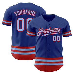 Maillot de baseball sportif décontracté personnalisé, 100 % polyester, à deux boutons, en tissu maillé respirant, imprimé, grandes tailles – Meilleures ventes - Product Image 1