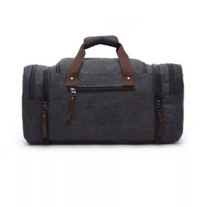 Wholesale Unisex Canvas <b>Duffel</b> <b>Bag</b> 30-<b>40L</b> Large Capacity Gym Travel <b>Bag</b> with Zipper Closure and Interior Compartment Casual - Product Image 4