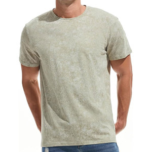 Camisetas de Manga Corta con Cuello Redondo para Hombre, 100% Algodón Jersey, Transpirables, con Logotipo Personalizado Impreso Digitalmente, Corte Regular, 220g - Product Image 1