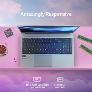 Aspire Lite, 13e génération, Intel Core i5-1334U, 16 Go de RAM, 512 Go de SSD, Full HD, 15,6 pouces/39,62 cm, Windows 11 Home, MS Office, Gris acier - Product Image 3