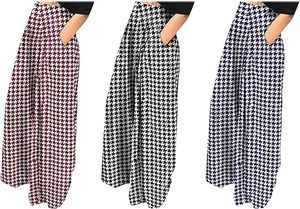 Stretchy Loose Fit Casual <b>Trousers</b> <b>with</b> <b>Pocket</b> - Product Image 2