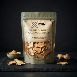 Galangal frais naturel de qualité supérieure 1 kg, rhizome nettoyé, épice biologique directement de la ferme en Indonésie - Product Image 1