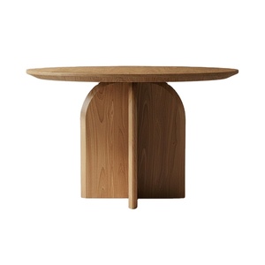 Table basse en bois au design moderne et élégant, finition naturelle, pour la maison, les hôtels, les villas, meubles décoratifs - Product Image 1
