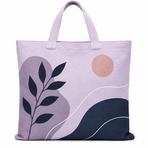 Service OEM/ODM disponible, sacs fourre-tout en toile de couleur unie recyclée, imprimés sur mesure, avec longues poignées, marque personnalisée - Product Image 5